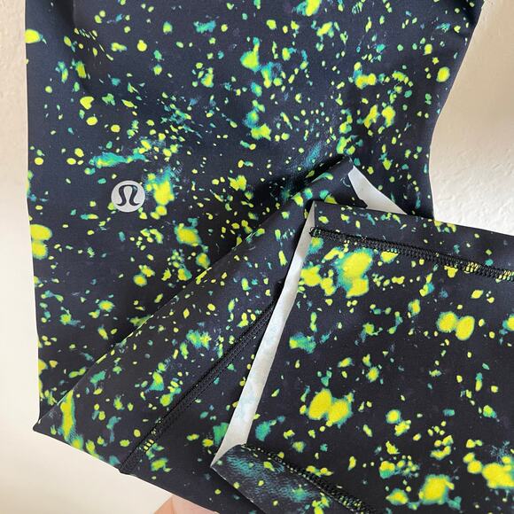 Lululemon Base Pace High-Rise Tight 25" Women’s Sparks Fly Multi - Size 14 - Picture 5 of 7